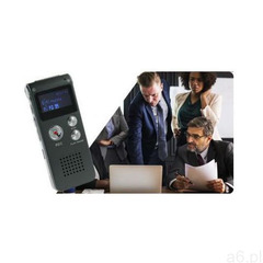 Mały-rejestrator dźwięku/dyktafon cyfrowy (8gb/570h.) + nagrywarka tel. + współpraca z pc &# - ogłoszenia A6.pl