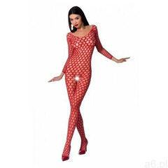 Passion bs077 red bodystocking, kolor czerwony - ogłoszenia A6.pl