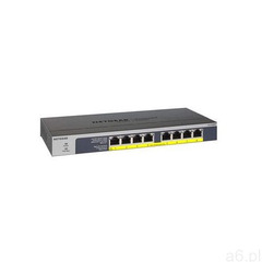 Netgear gs108lp - switch - 8 ports - rack-mountable (0606449134971) - ogłoszenia A6.pl