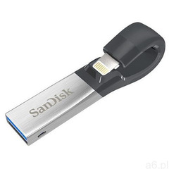 Pendrive SanDisk iXPAND for iPhone/iPad 64GB Lightning/USB 3.0 - ogłoszenia A6.pl