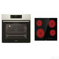 Gorenje Zestaw piekarnika do zabudowy i płyty indukcyjnej BO735E114X + ECT41SC - ogłoszenia A6.pl