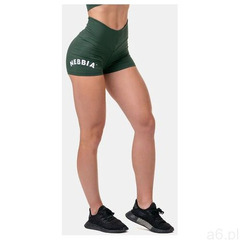 NEBBIA Damskie szorty Classic Hero High Waist Green (8583130031882) - ogłoszenia A6.pl