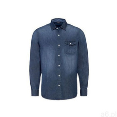 LIVERGY® Koszula męska casualowa z bawełny, 1 sztuka (S (37/38), Niebieski), kolor niebieski - ogłoszenia A6.pl