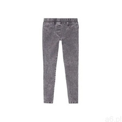PEPPERTS® Jegginsy dziewczęce ze ściągaczem, 1 para (146, Jasnoszary denim), kolor szary - ogłoszenia A6.pl