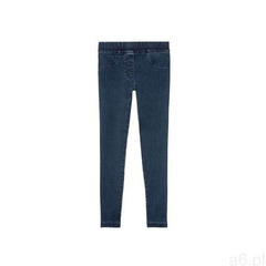 PEPPERTS® Jegginsy dziewczęce ze ściągaczem, 1 para (164, Ciemny denim) - ogłoszenia A6.pl