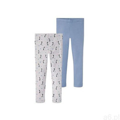 legginsy termiczne dziewczęce, 2 pary (szary, 98/104) marki Lupilu® - ogłoszenia A6.pl