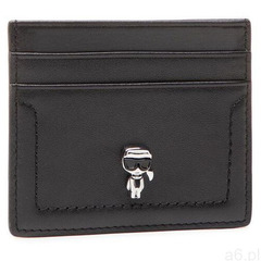 Etui na karty kredytowe KARL LAGERFELD - 210W3227 Black A999 - ogłoszenia A6.pl