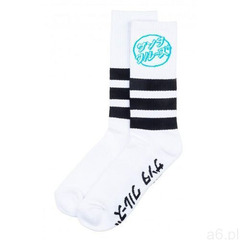 skarpetki SANTA CRUZ - Other Japanese Dot Sock White (WHITE) - ogłoszenia A6.pl