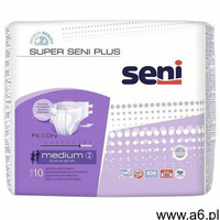 Seni super plus pieluchomajtki medium-m x 10 sztuk marki Tzmo - ogłoszenia A6.pl