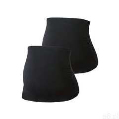 ESMARA® Pas ciążowy na brzuch, 2 sztuki (XS (32/34), Czarny), kolor czarny - ogłoszenia A6.pl
