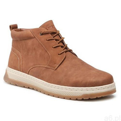 Trzewiki LANETTI - MYL8293-7 Camel, kolor brązowy - ogłoszenia A6.pl