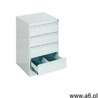 Metalowa szafa kartotekowa do biura SZK 116 z 4 szufladami-47 cm - ogłoszenia A6.pl