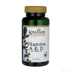 Swanson witamina a & d 250 kaps - ogłoszenia A6.pl