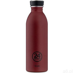 Butelka na wodę urban bottle earth 500 ml bordowa marki 24bottles - ogłoszenia A6.pl