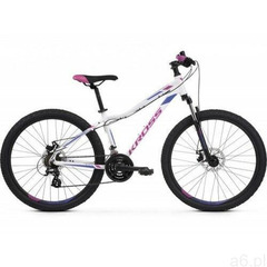 Rower Kross Lea 3.0 27,5" BIAŁO / FIOLETOWY / RÓŻOWY POŁYSK - ogłoszenia A6.pl