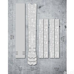 Dyedbro space trip frame protection kit, przezroczysty/biały 2022 akcesoria do ram (8400000111621) - ogłoszenia A6.pl