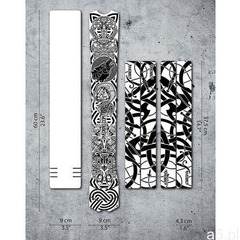 Dyedbro viking frame protection kit, czarny 2022 akcesoria do ram - ogłoszenia A6.pl