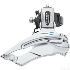 Shimano Altus FD-M313 Przerzutka przednia 7/8-biegowe zaciski podwójne-Pull, black 63-66° kąt prowad - ogłoszenia A6.pl