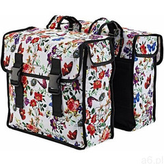 Basil Sakwa miejska podwójna mara xl 35l, mocowanie na paski, wodoodporny poliester - meadow (871501 - ogłoszenia A6.pl