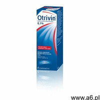 Aerozol Otrivin 0,1% aer.do nosa 1 mg/1ml 10 ml - ogłoszenia A6.pl