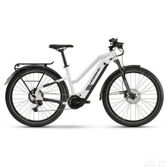 Haibike trekking 8 trapeze, biały 40cm (27.5") 2021 rowery elektryczne - ogłoszenia A6.pl
