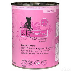 Catz finefood w puszce, 6 x 400 g - jagnięcina z królikiem - ogłoszenia A6.pl