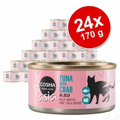 Megapakiet Cosma Asia, 24 x 170 g - Kurczak z wątróbką kurzą | Dostawa GRATIS (4062911012882) - ogłoszenia A6.pl