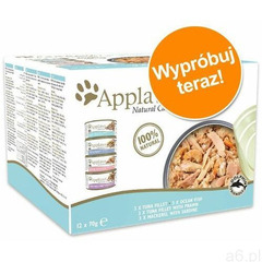 Pakiet próbny Applaws Adult w puszkach, 12 x 70 g - Wybór rybny | DARMOWA Dostawa od 99 zł - ogłoszenia A6.pl