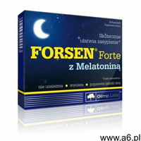 Kapsułki FORSEN FORTE z melatoniną x 30 kapsułek - ogłoszenia A6.pl