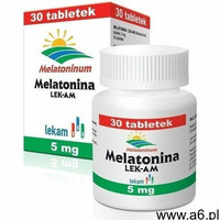 MELATONINA 5mg x 30 tabletek - ogłoszenia A6.pl