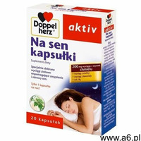 DOPPELHERZ Aktiv Na Sen x 20 kapsułek - ogłoszenia A6.pl