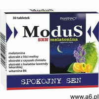 Tabletki Modus Spokojny sen melatonina x 30 tabletek - ogłoszenia A6.pl