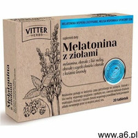 Tabletki Melatonina z ziołami x 20 tabletek - ogłoszenia A6.pl