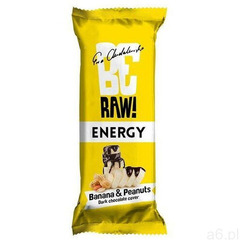 Baton banan i orzechy w czekoladzie BeRaw Energy "Banana&Nuts" Purella, 40g, 59032465683 - ogłoszenia A6.pl