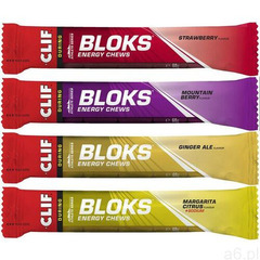 Clif bar clif shot bloks box testpackage 6 x 60g, diverse 2021 cukierki i gumy (3076949522399) - ogłoszenia A6.pl