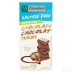 Czekolada mleczna z nadzieniem pralinowym b/laktozy i b/glutenu Damhert, 100g, 5412158023186 - ogłoszenia A6.pl