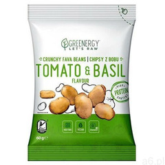 Chipsy z bobu o smaku "Pomidorów z bazylią" Greenergy, 60g (5903864780017) - ogłoszenia A6.pl
