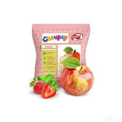 Chipsy z jabłka z sokiem truskawkowym Crispy Natural, 18g (5900238963960) - ogłoszenia A6.pl