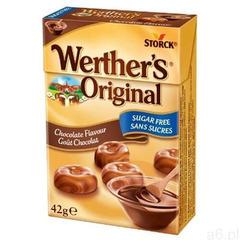 Werther's original Karmelki o smaku czekoladowym bez cukru , 42g (4014400923476) - ogłoszenia A6.pl