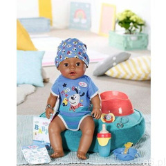 z magicznym smoczkiem, czarnoskóry, 43 cm marki Baby born - ogłoszenia A6.pl
