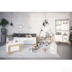 Zestaw mebli dziecięcych z tapczanem 180x80 Victor, KC-0118 - ogłoszenia A6.pl