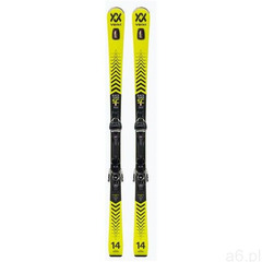Narty zjazdowe Volkl RACETIGER SC+VMotion 10 GW żółte 120071/6562U1.VA - ogłoszenia A6.pl