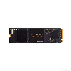 Dysk SSD WD_BLACK SN750 SE NVMe 250GB - WDS250G1B0E- Zamów do 16:00, wysyłka kurierem tego samego dn - ogłoszenia A6.pl