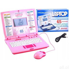 Jokomisiada Laptop edukacyjny dla dziecka joko pink 65 funkcji - ogłoszenia A6.pl