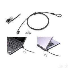 Lenovo Security Cable Lock - 57Y4303- Zamów do 16:00, wysyłka kurierem tego samego dnia! - ogłoszenia A6.pl