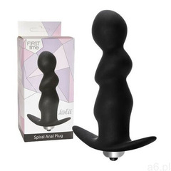 Lola toys Plug-anal spiral vibrating black, kolor czarny, rozmiar uniwersalny, - ogłoszenia A6.pl
