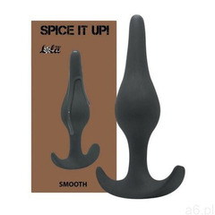Plug-Anal plug Spice it up Smooth Dark Grey, Kolor ciemny szary, Rozmiar uniwersalny, Lola Toys - ogłoszenia A6.pl