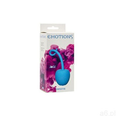 Stimulator with a misplaced centre of gravity emotions sweetie turquoise, marki Lola toys - ogłoszenia A6.pl