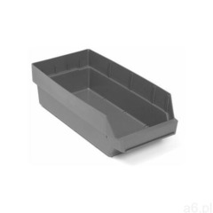 Pojemnik magazynowy reach, 500x240x150 mm, 13,2 l, szary marki Aj produkty - ogłoszenia A6.pl