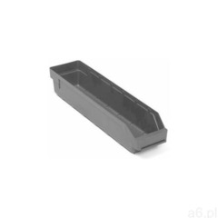 Pojemnik magazynowy REACH, 500x120x95 mm, 3,8 L, szary - ogłoszenia A6.pl